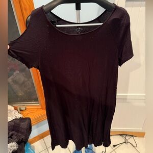 St. John's Bay Black Midi Dress